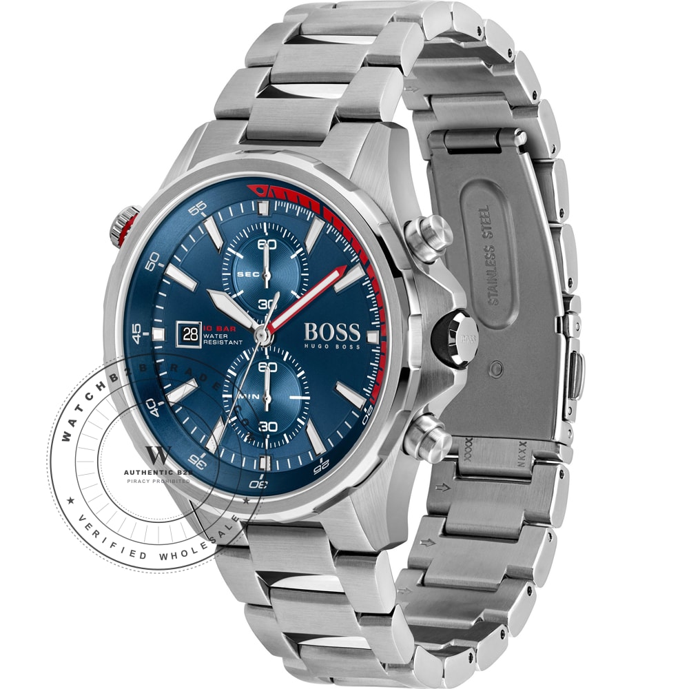 Hugo Boss Boss 1513823 Globetrotter Watch 1513823 - Angle 2