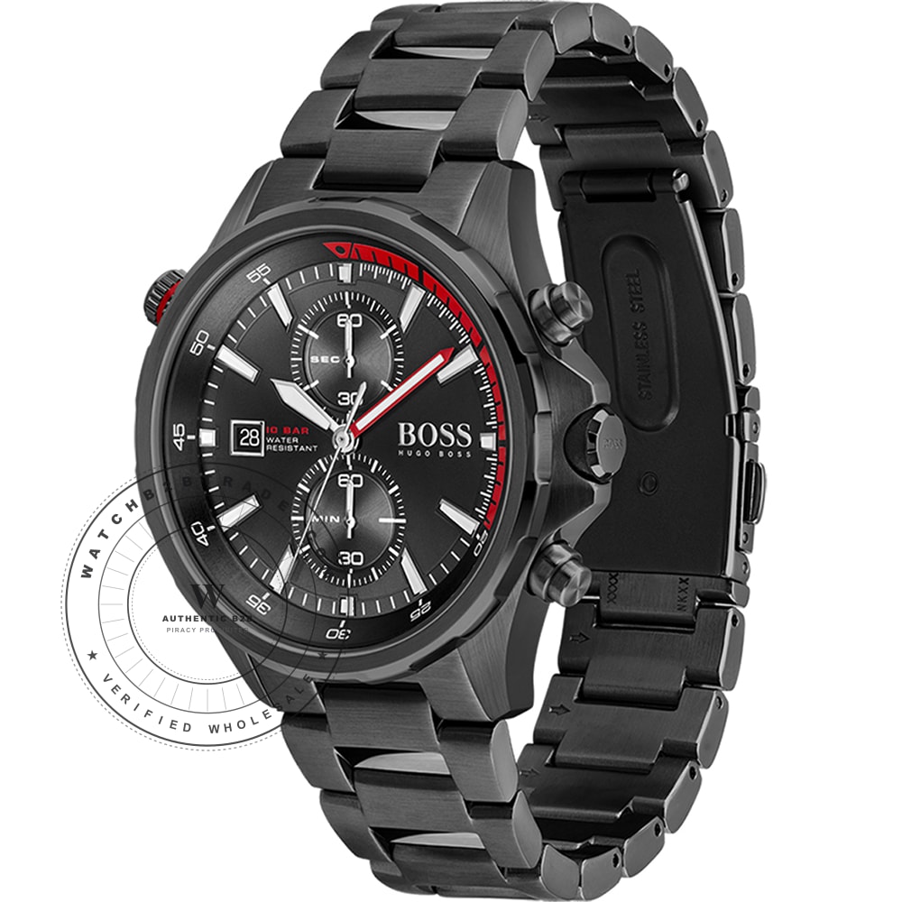 Hugo Boss Boss 1513825 Globertrotter Watch 1513825 - Angle 2