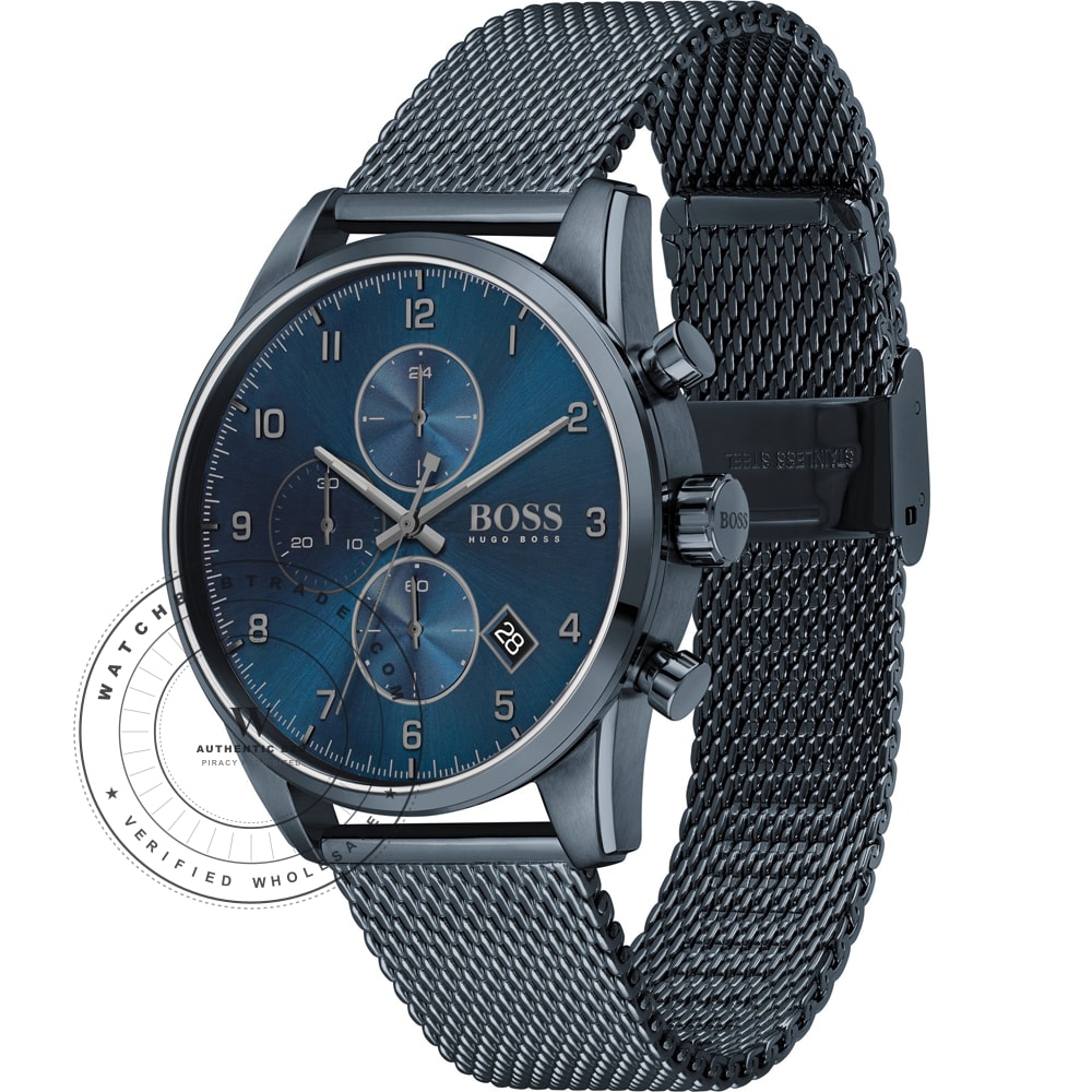 Hugo Boss Boss 1513836 Skymaster Watch 1513836 - Angle 2