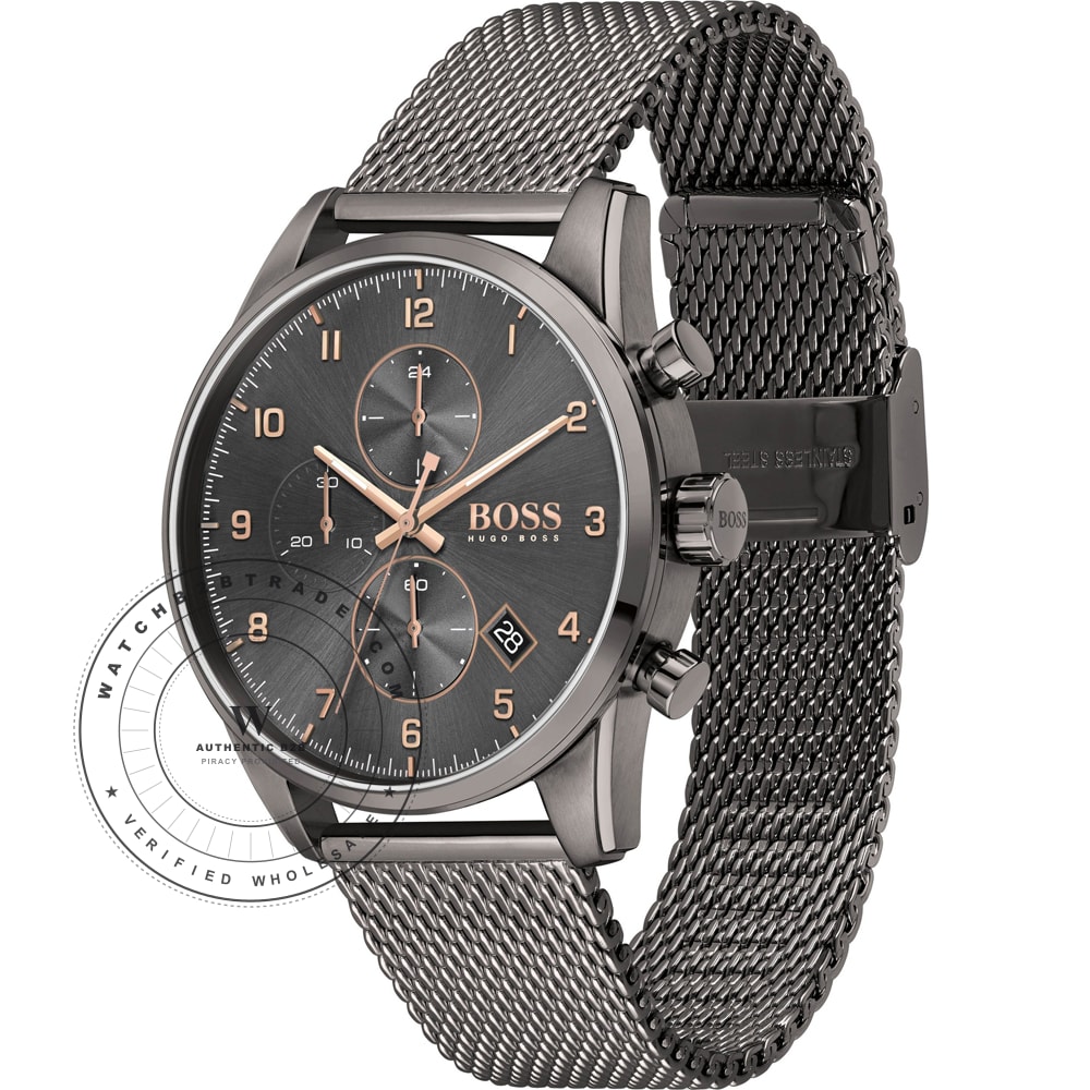 Hugo Boss Boss 1513837 Skymaster Watch 1513837 - Angle 2