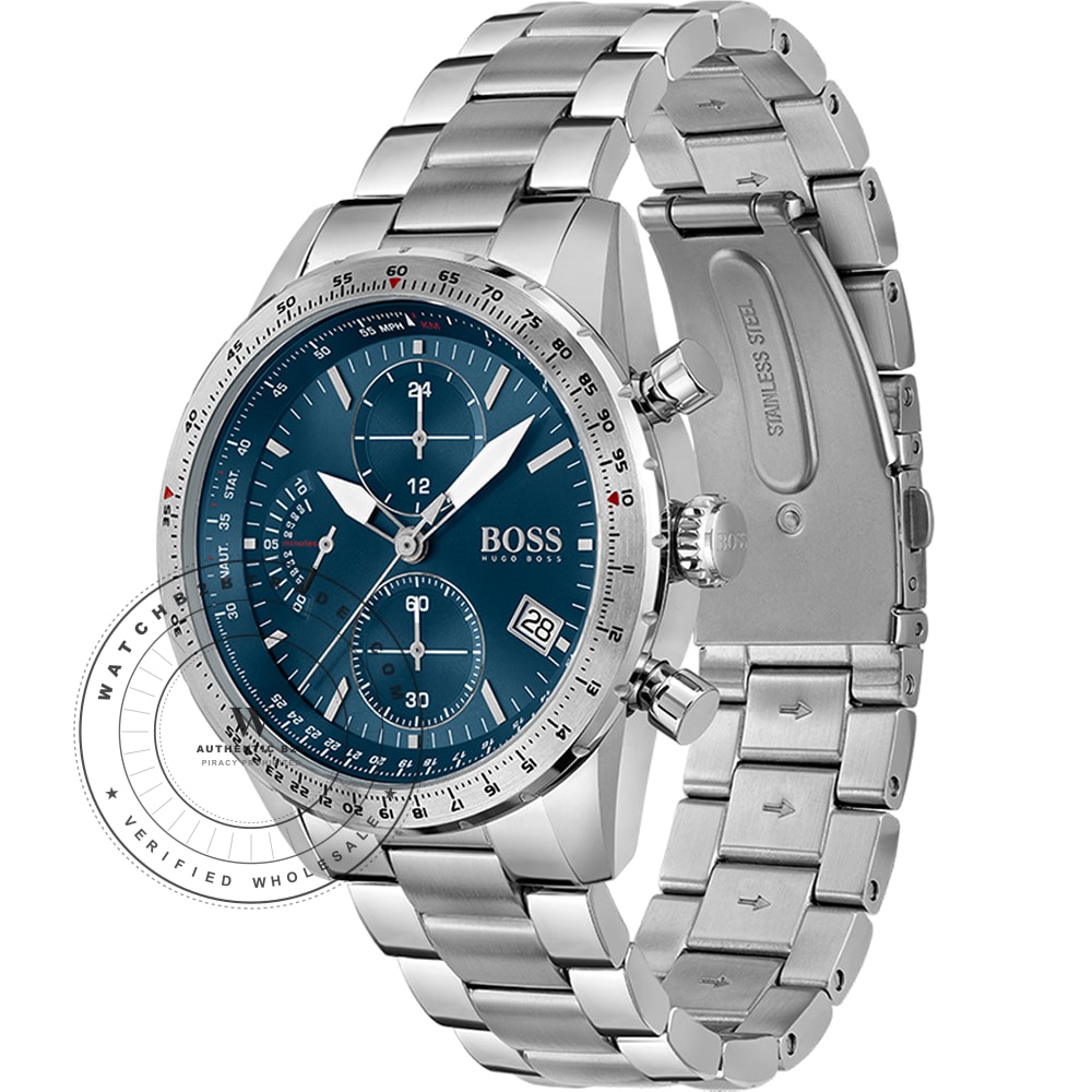 Hugo Boss Boss 1513850 Pilot Edition Chrono Watch 1513850 - Angle 2