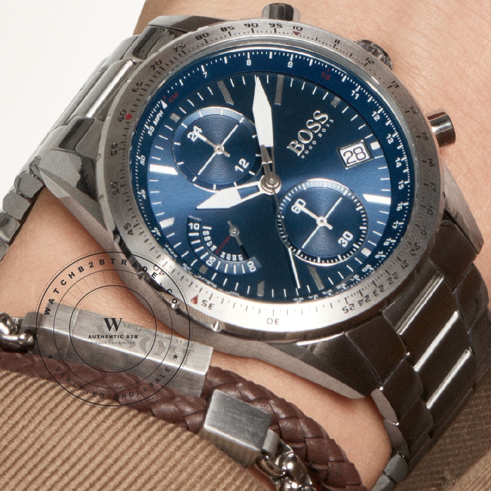 Hugo Boss Boss 1513850 Pilot Edition Chrono Watch 1513850 - Angle 7