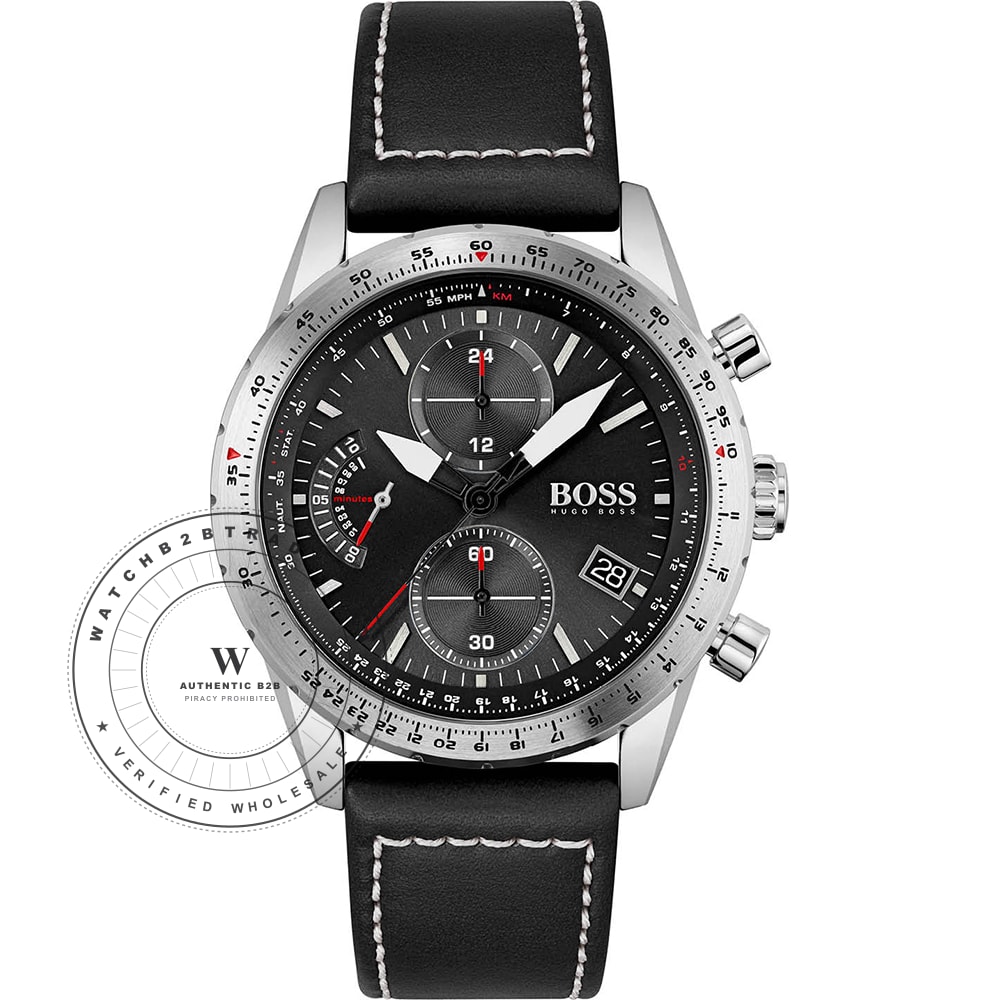Hugo Boss Boss 1513853 Pilot Edition Chrono Watch (1513853) - Wholesale Luxury Timepiece