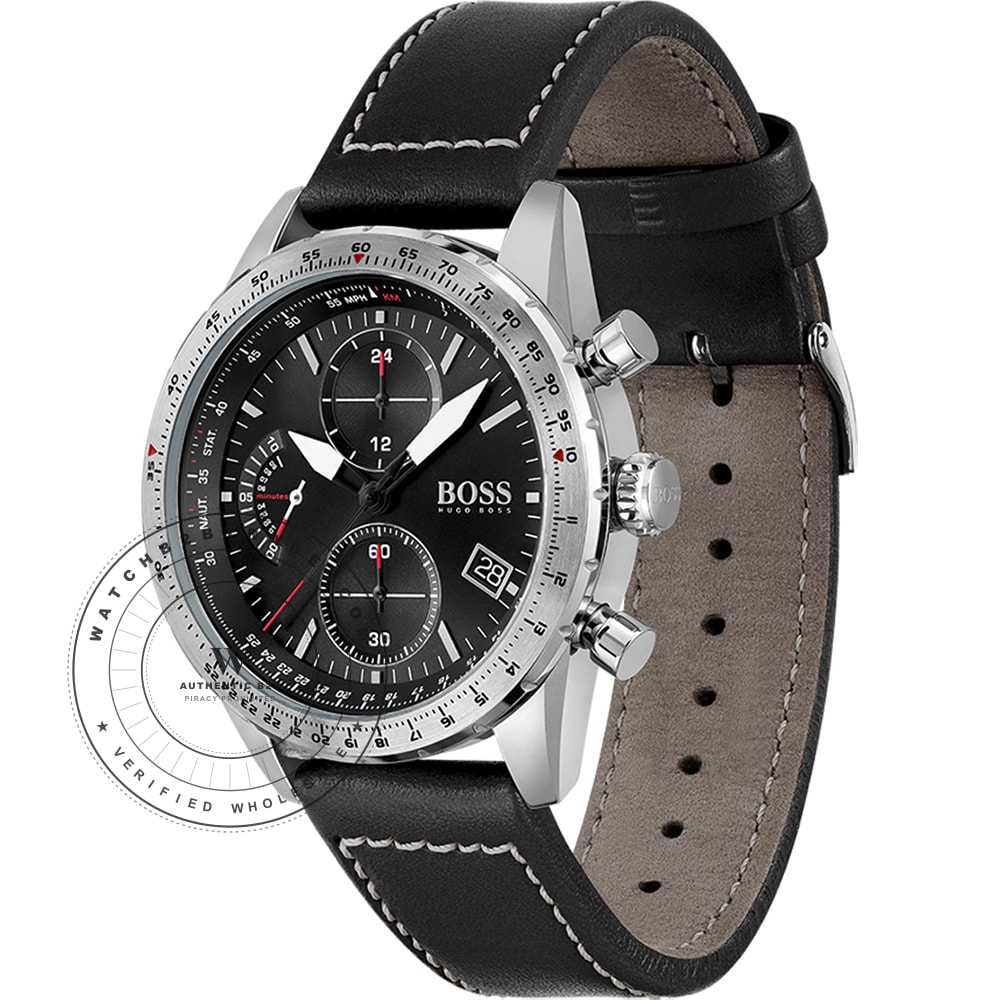 Hugo Boss Boss 1513853 Pilot Edition Chrono Watch 1513853 - Angle 2