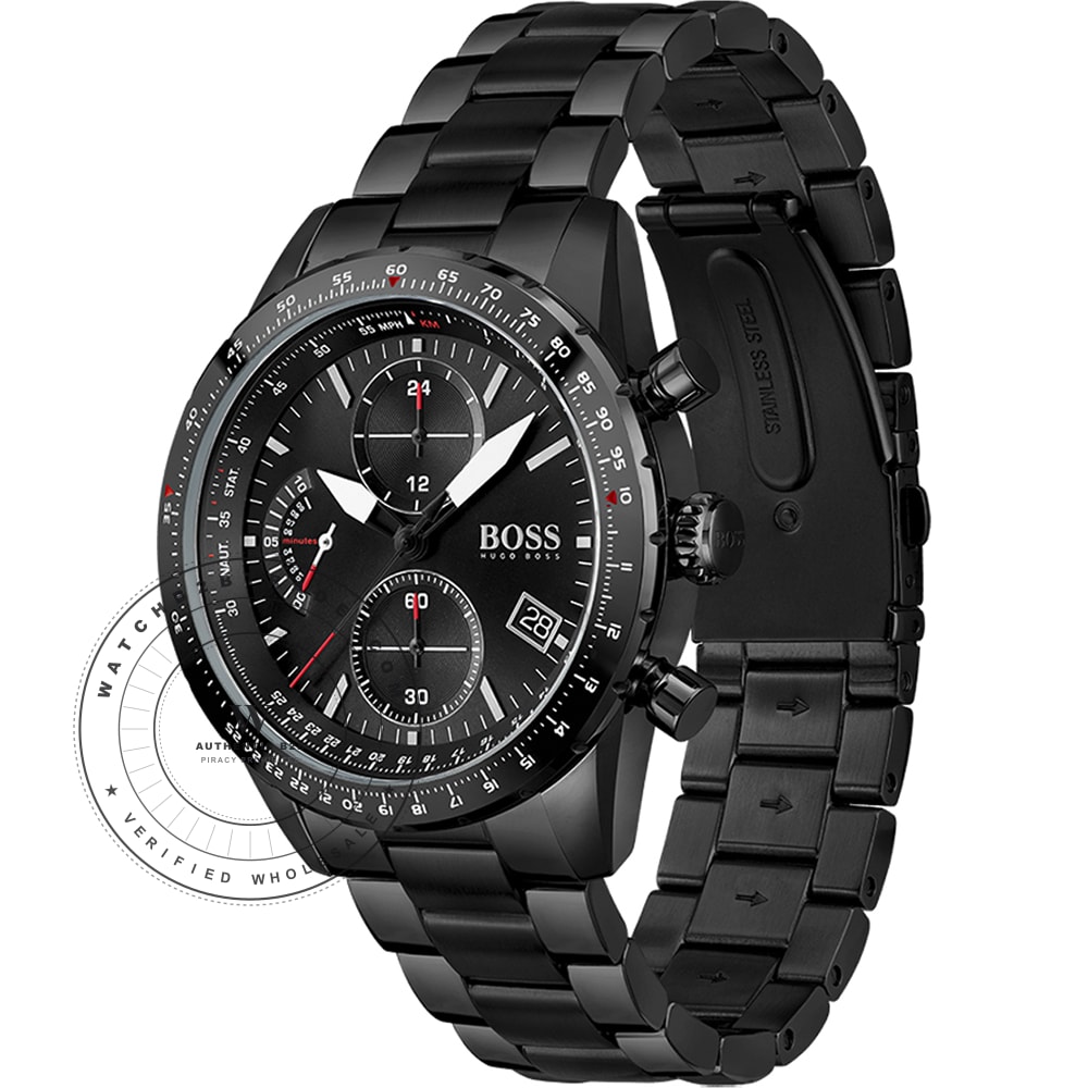 Hugo Boss Boss 1513854 Pilot Edition Chrono Watch 1513854 - Angle 2