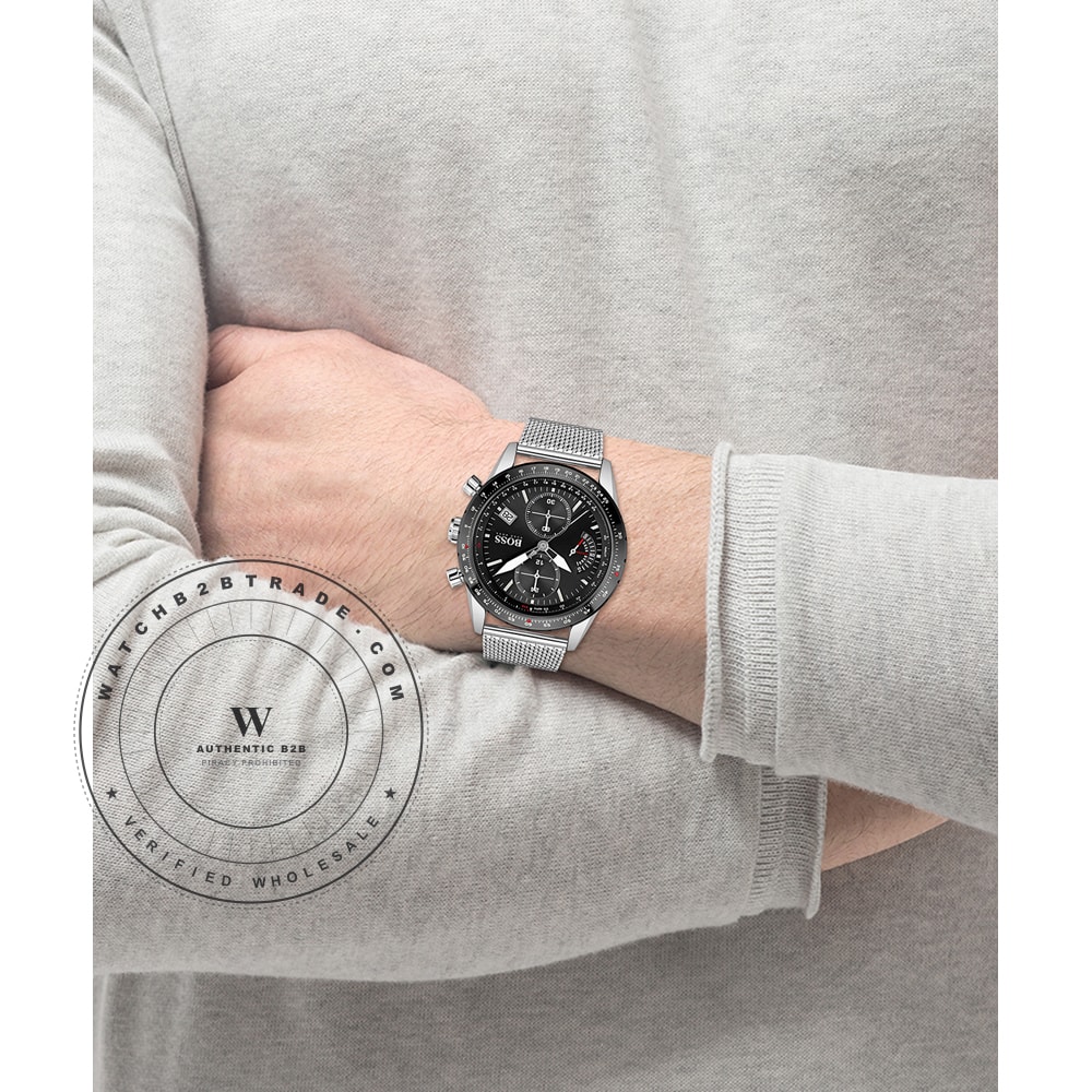 Hugo Boss Boss 1513886 Pilot Edition Watch 1513886 - Angle 4