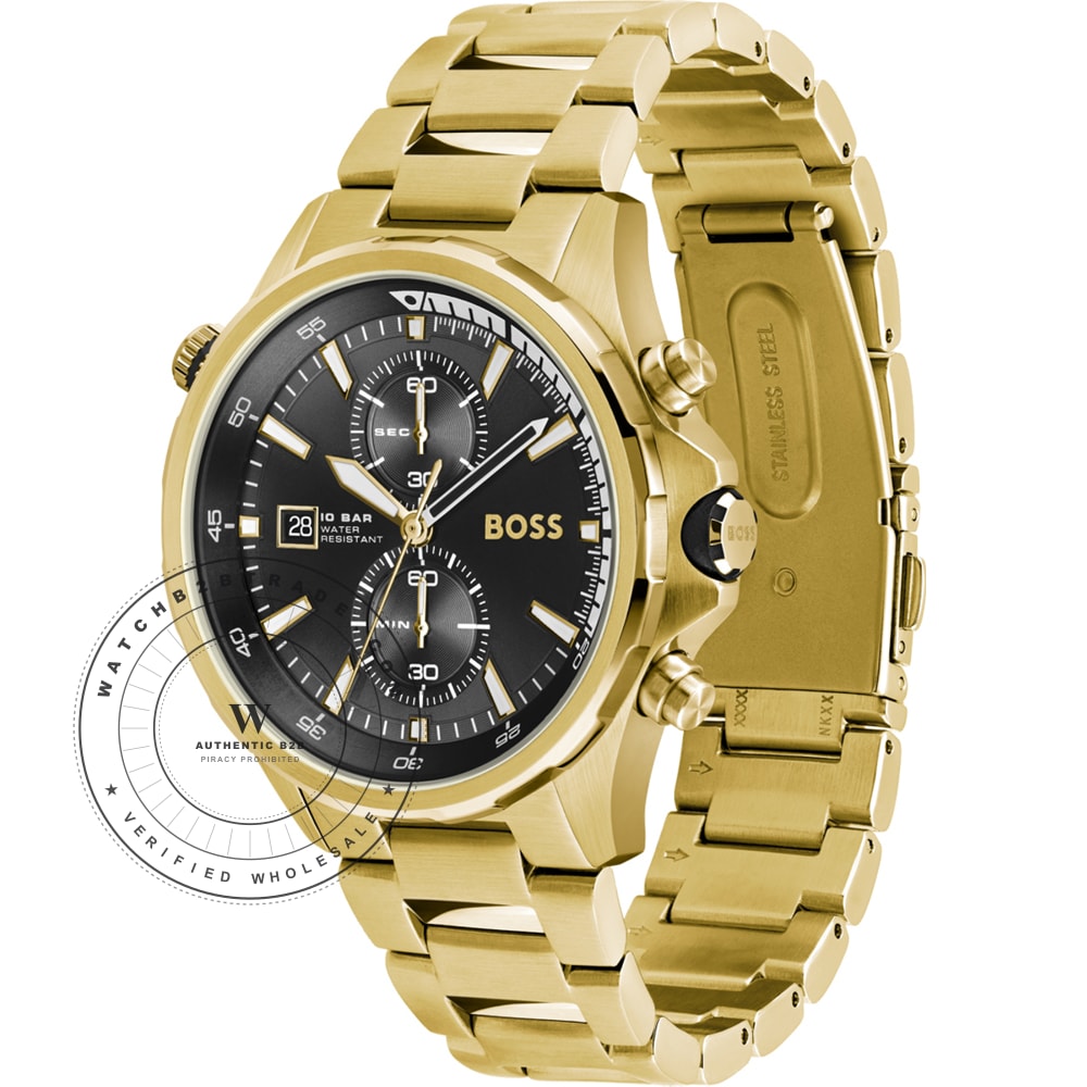 Hugo Boss Boss 1513932 Globetrotter Watch 1513932 - Angle 2