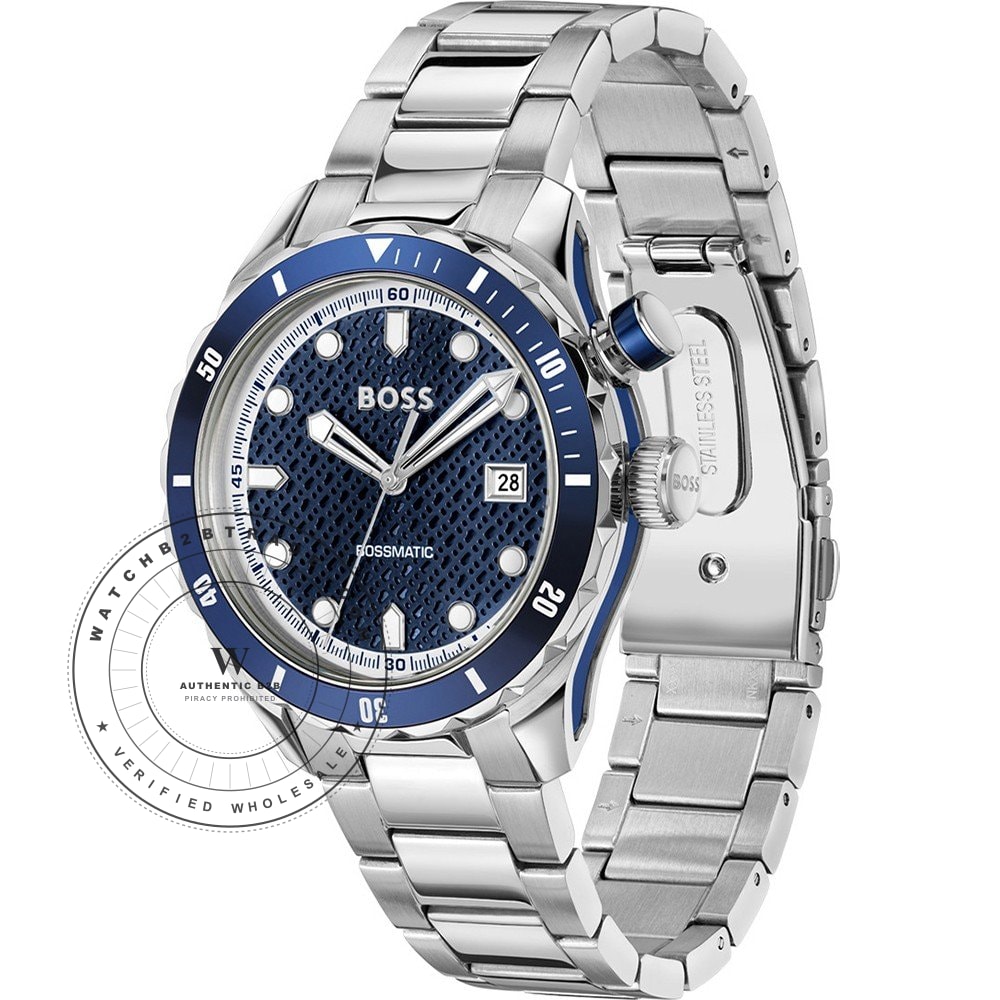 Hugo Boss 1514177 Bossmatic Watch 1514177 - Angle 2