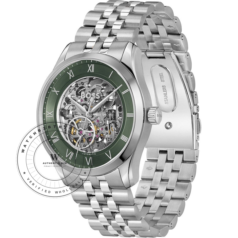 Hugo Boss Boss 1514236 Principle Skeleton Watch 1514236 - Angle 2