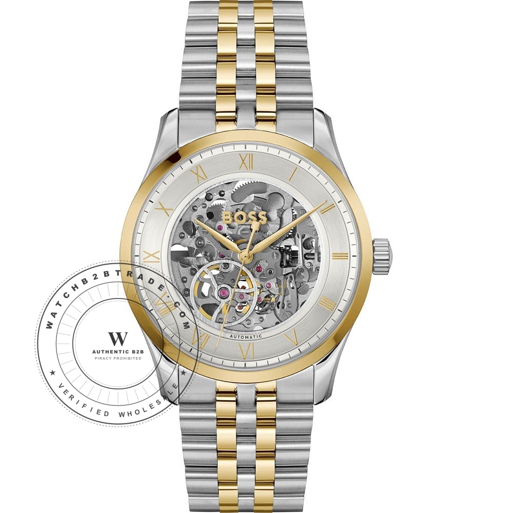 Hugo Boss Boss 1514237 Principle Skeleton Watch (1514237) - Wholesale Luxury Timepiece