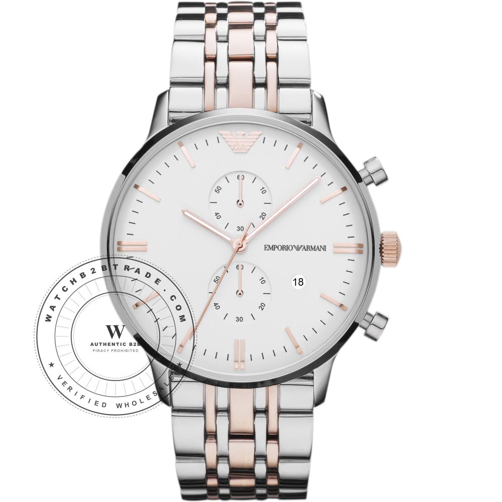 Emporio Armani Watch Chrono Gianni XLarge AR0399 (AR0399) - Wholesale Luxury Timepiece