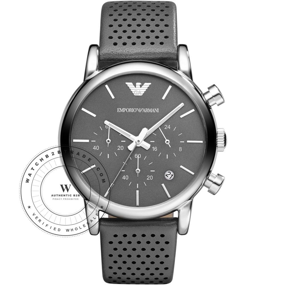 Emporio Armani Watch Chrono Luigi Large AR1735 (AR1735) - Wholesale Luxury Timepiece