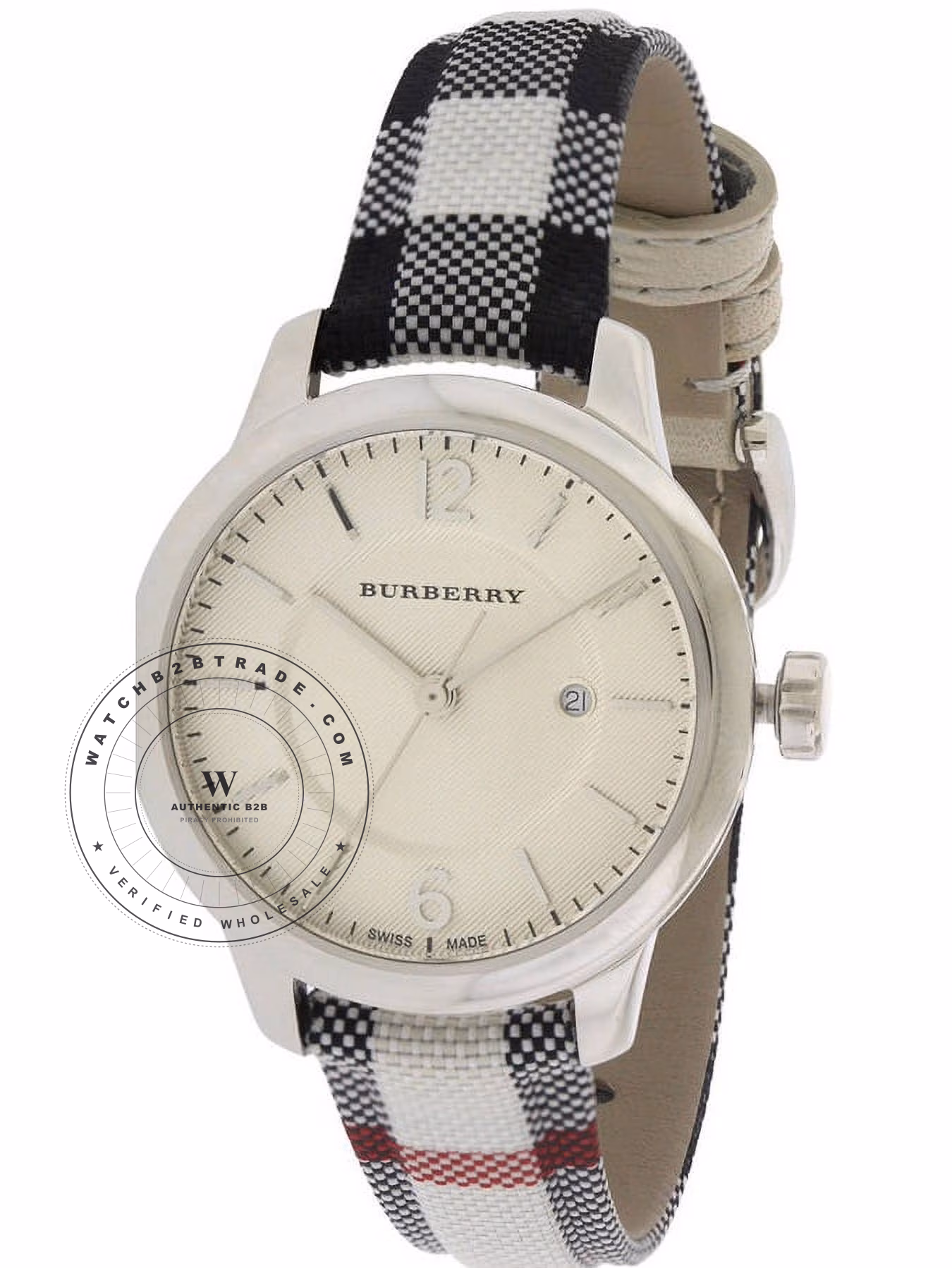 Burberry Burberry BU10103 The Classic Round Women's Watch BU10103 - Angle 4
