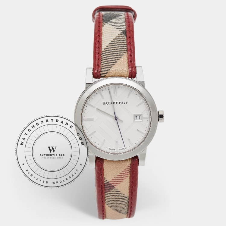 Burberry Burberry Ladies Purple 34mm Watch BU9122 - Angle 2
