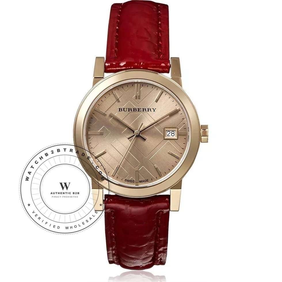 Burberry Burberry The City Ladies 34mm Gold Watch (BU9140) - Wholesale Luxury Timepiece
