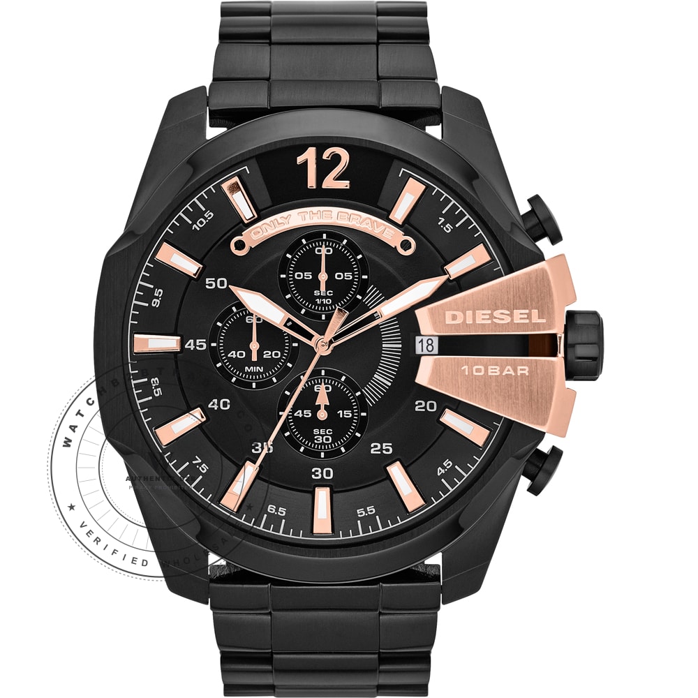 Diesel XL DZ4309 Mega Chief Watch (DZ4309) - Wholesale Luxury Timepiece