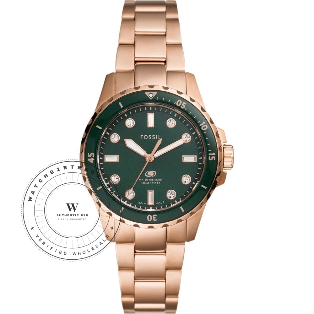 Fossil ES5371 Blue Watch (ES5371) - Wholesale Luxury Timepiece