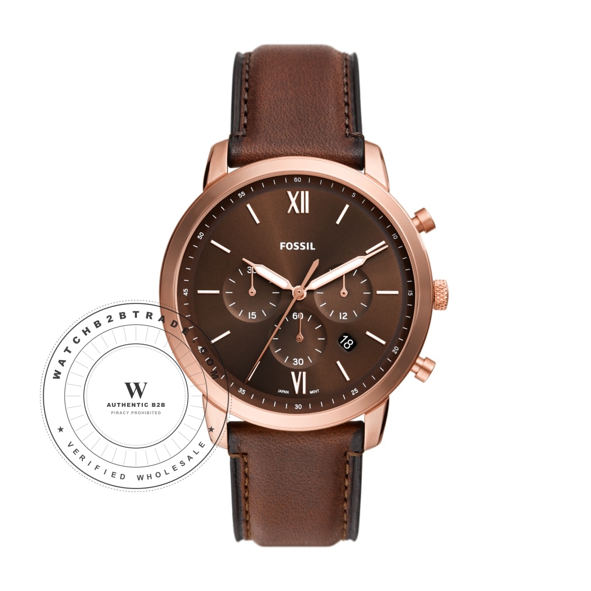 Fossil FS6026 Neutra Watch (FS6026) - Wholesale Luxury Timepiece