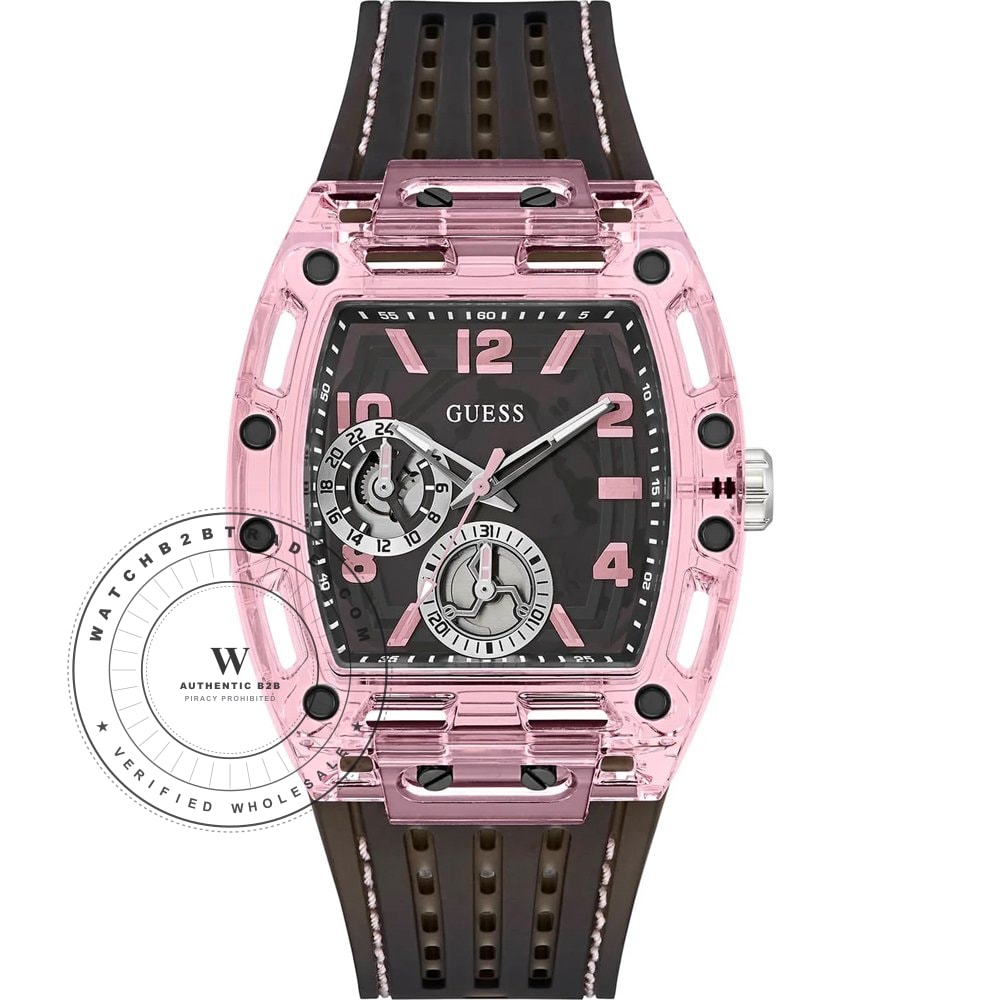 Guess Trend GW0032G3 Sporting Pink Watch (GW0032G3) - Wholesale Luxury Timepiece