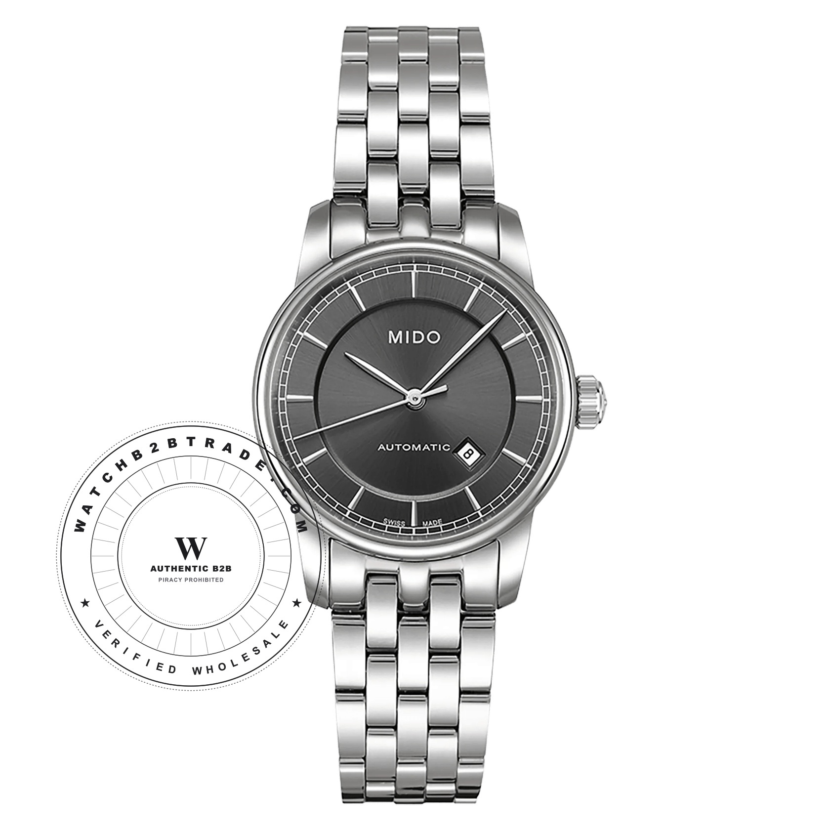 Mido Mido Baroncelli II Lady Automatic M7600.4.13.1 Watch (M7600.4.13.1) - Wholesale Luxury Timepiece