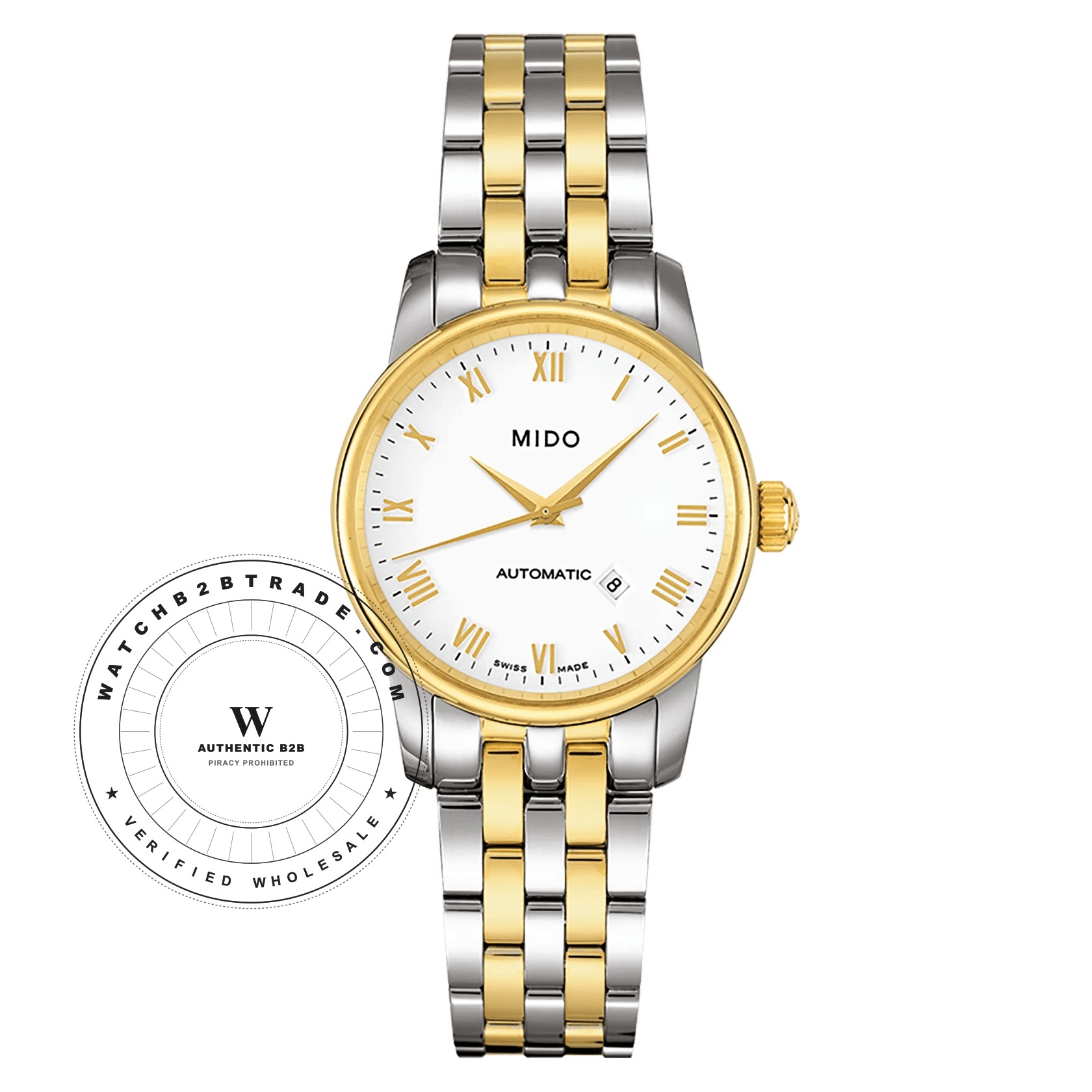 Mido Mido Baroncelli II Lady Automatic M7600.9.26.1 Watch (M7600.9.26.1) - Wholesale Luxury Timepiece