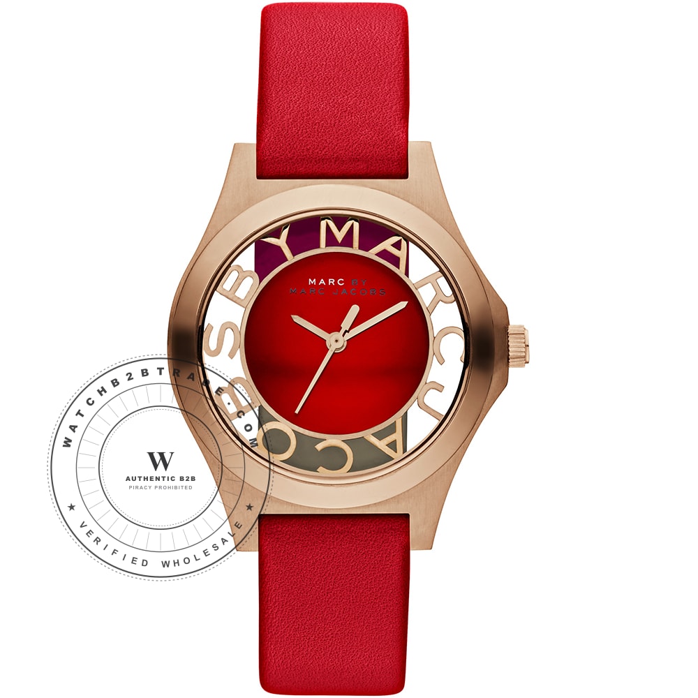 Marc Jacobs MBM1338 Henry Mid Skeleton Watch (MBM1338) - Wholesale Luxury Timepiece