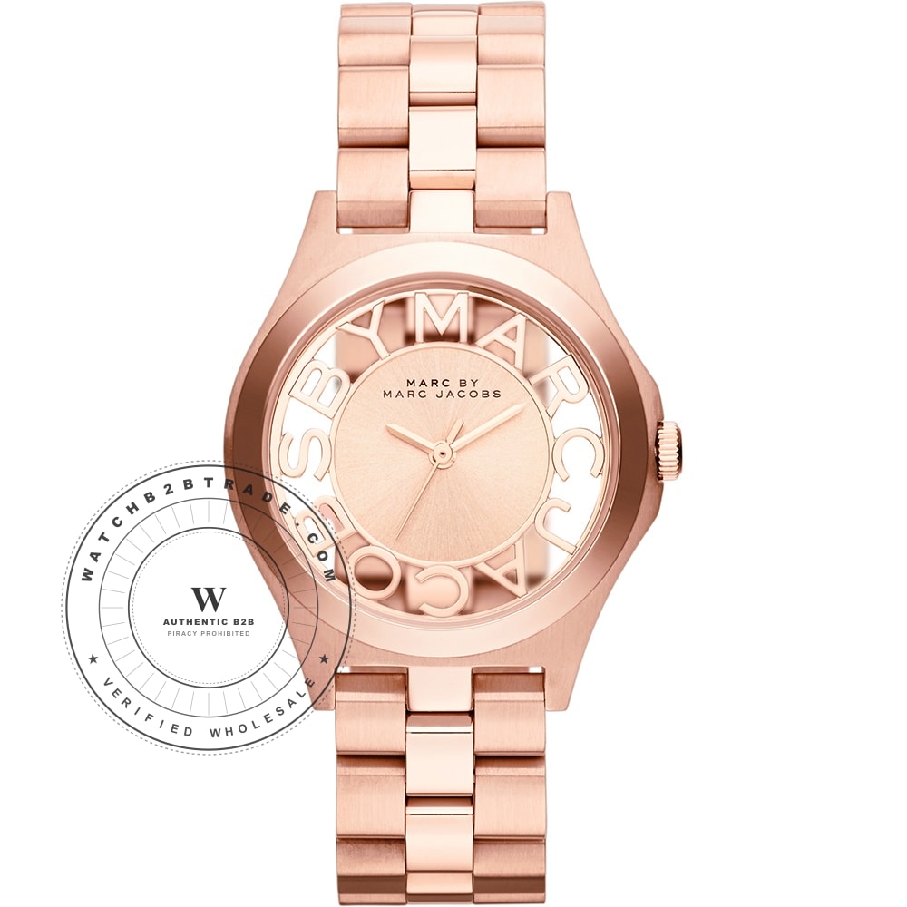 Marc Jacobs MBM3293 Henry Mid Skeleton Watch (MBM3293) - Wholesale Luxury Timepiece