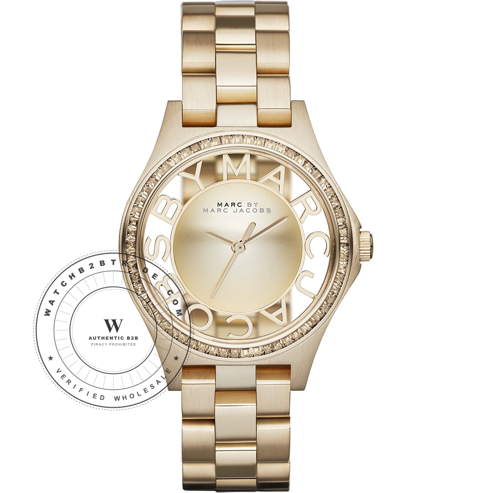 Marc Jacobs MBM3338 Henry Medium Skeleton Watch (MBM3338) - Wholesale Luxury Timepiece