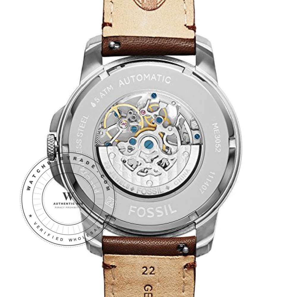 Fossil Automatic ME3052 Grant Watch ME3052 - Angle 2