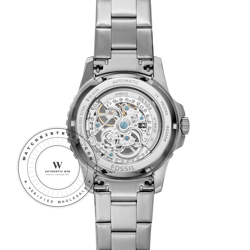 Fossil ME3190 FB-01 Automatic Watch ME3190 - Angle 4
