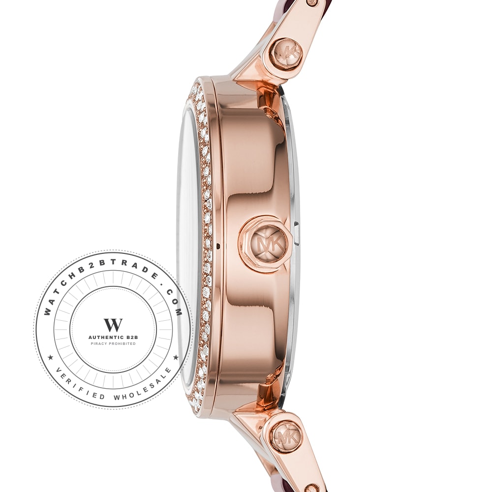 Michael Kors MK6239 Parker Mini Merlot Watch MK6239 - Angle 2