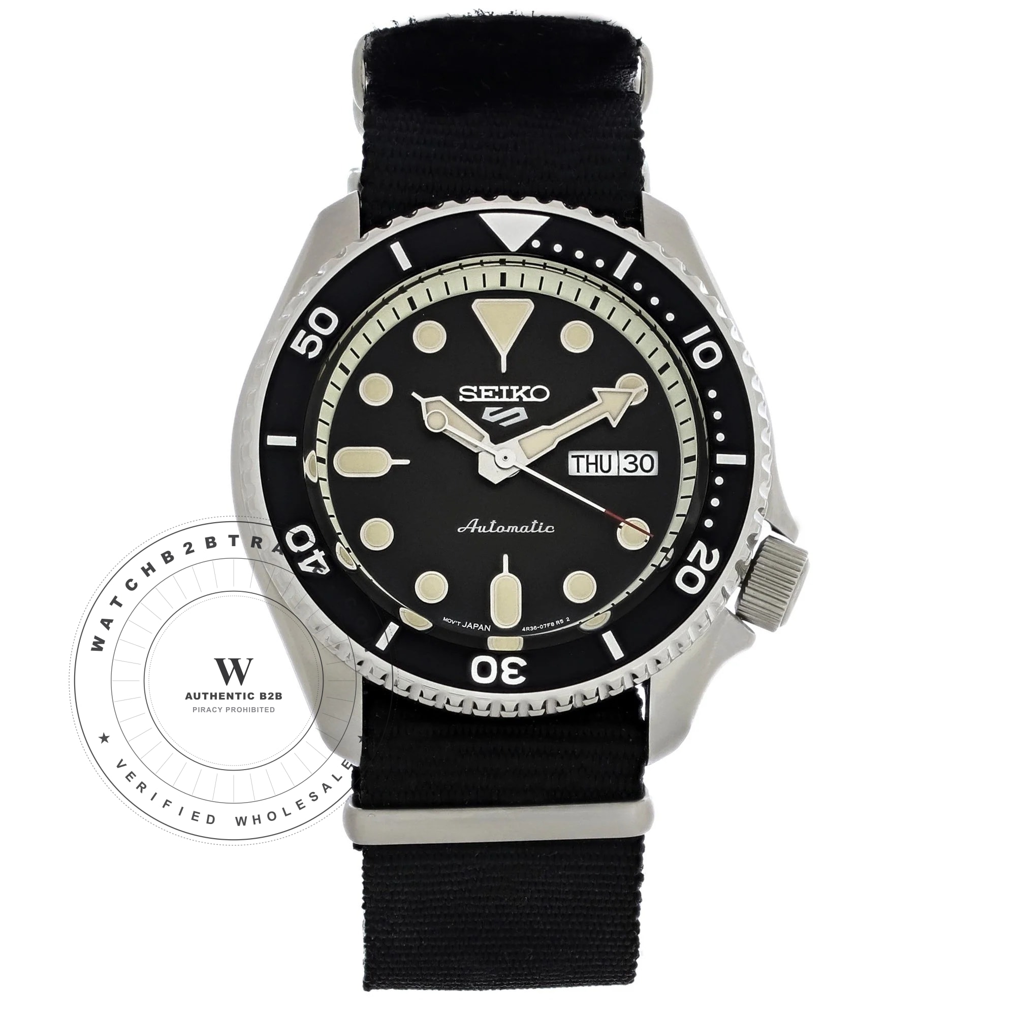 Seiko Seiko 5 Sports SRPD89 Watch (SRPD89) - Wholesale Luxury Timepiece