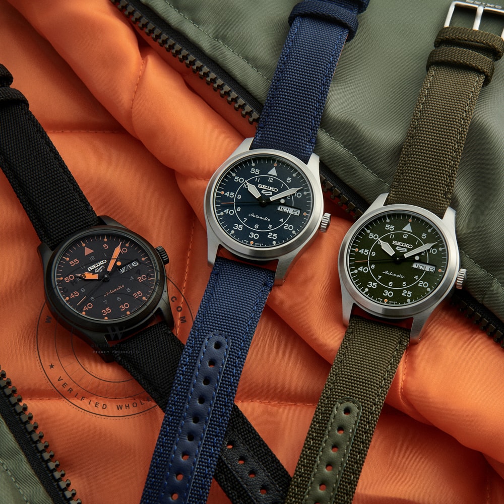 Seiko 5 Sports SRPH31K1 Seiko 5 - Flieger Watch SRPH31K1 - Angle 2