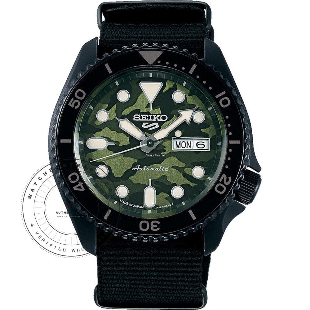 Seiko 5 SRPJ37K1 Seiko 5 - Street Style Watch (SRPJ37K1) - Wholesale Luxury Timepiece