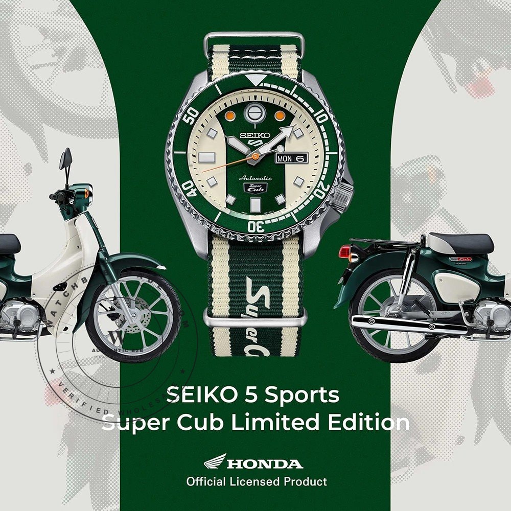 Seiko 5 SRPJ49K1 Seiko 5 - Super Club Watch SRPJ49K1 - Angle 2