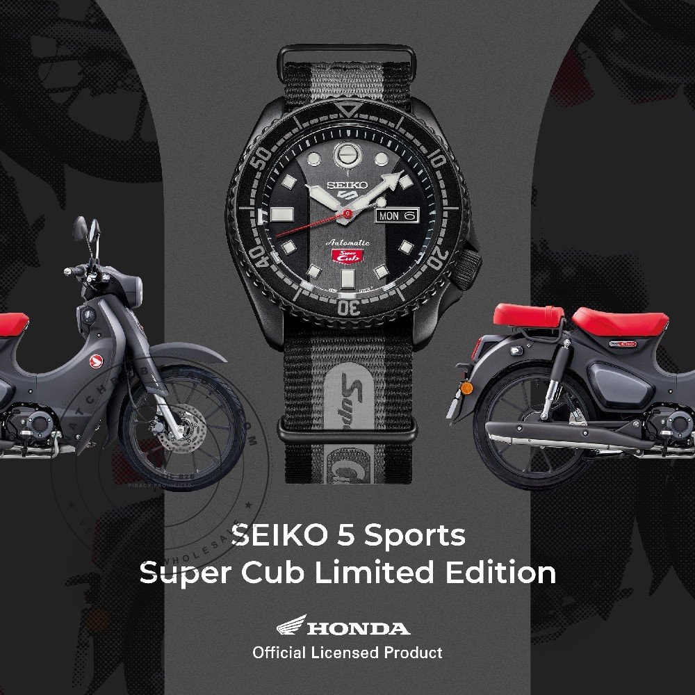 Seiko 5 SRPJ75K1 Seiko 5 Sports - Super Cub Watch SRPJ75K1 - Angle 2