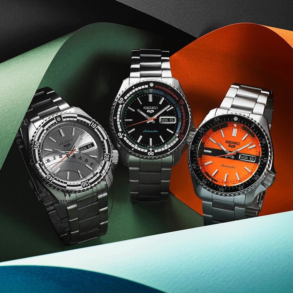 Seiko 5 Sports SRPK09K1 Seiko 5 Sports - New Rally Diver Watch SRPK09K1 - Angle 7