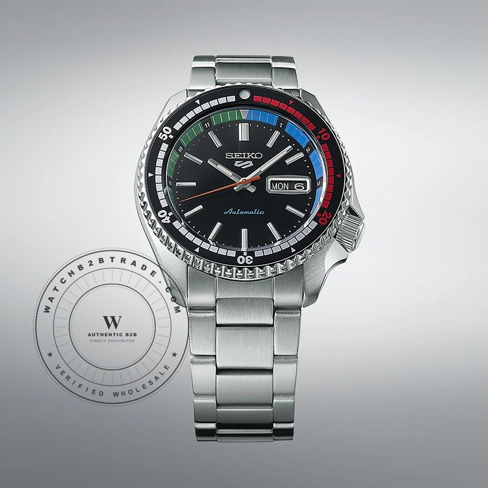 Seiko 5 Sports SRPK13K1 Seiko 5 Sports - New Regatta Timer Watch SRPK13K1 - Angle 2