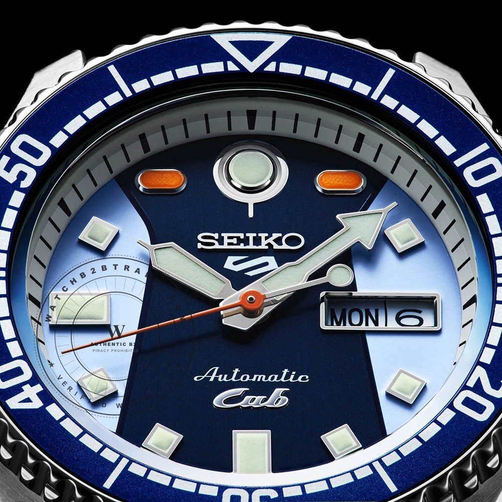 Seiko 5 Sports SRPK37K1 Honda Super Cub Watch SRPK37K1 - Angle 2