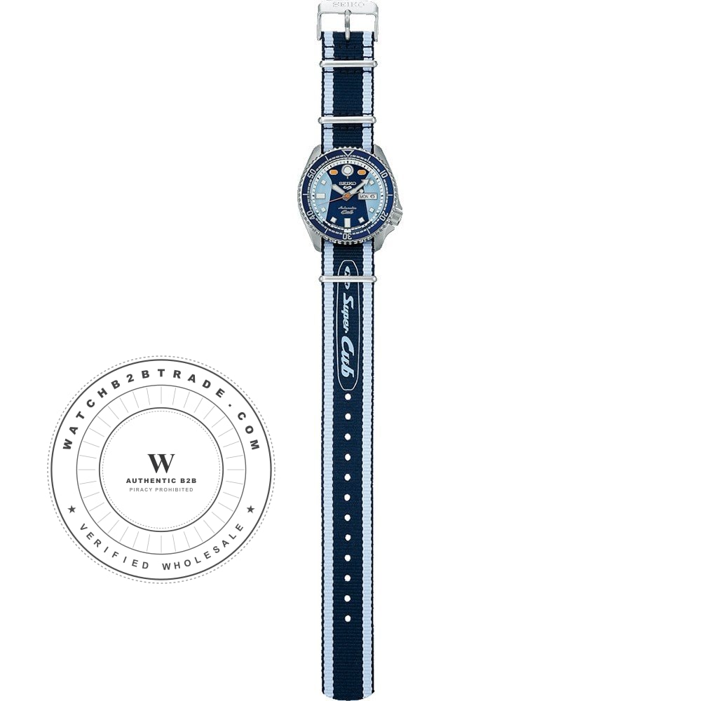 Seiko 5 Sports SRPK37K1 Honda Super Cub Watch SRPK37K1 - Angle 8