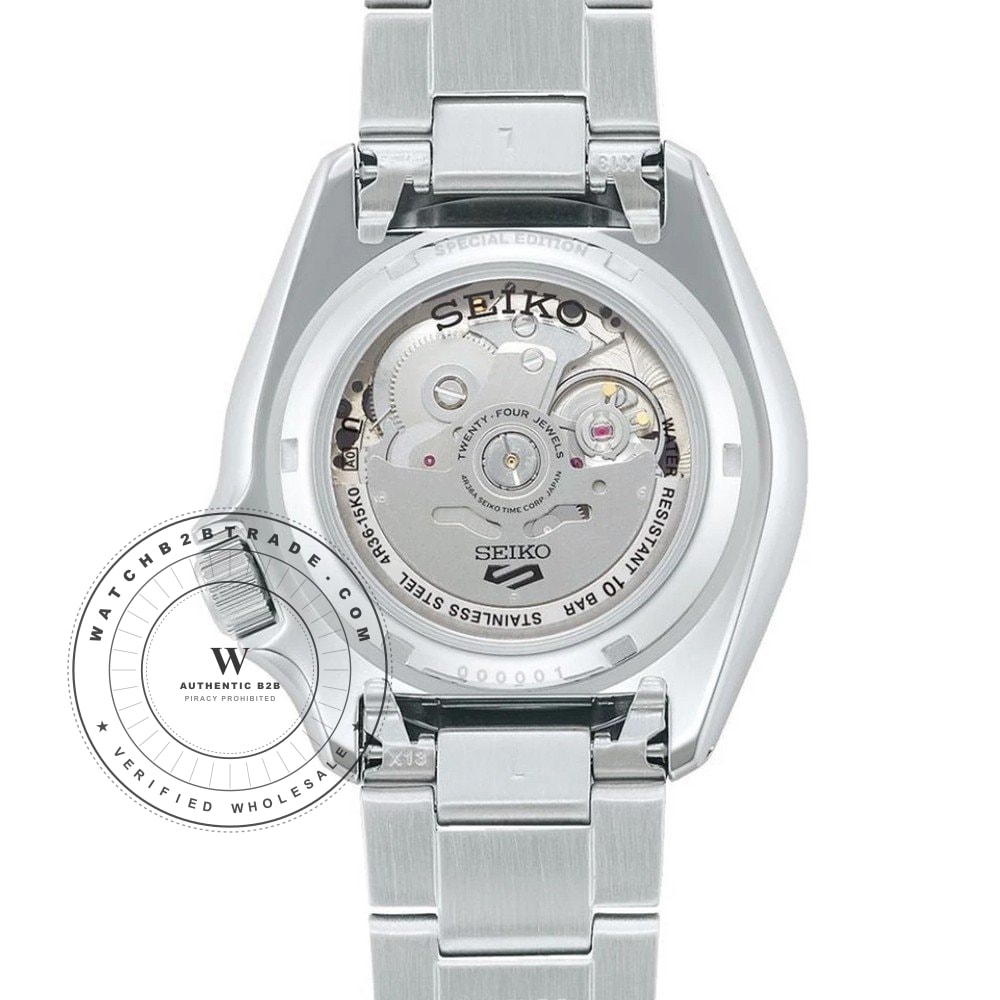 Seiko 5 Sports SRPK65K1 Seiko 5 Sports ‘Checkered Flag’ Watch SRPK65K1 - Angle 5