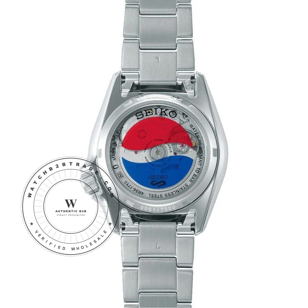 Seiko 5 Sports SRPL99K1 Seiko 5 Sports x Pepsi Watch SRPL99K1 - Angle 2
