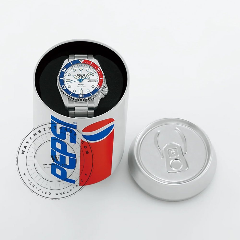 Seiko 5 Sports SRPL99K1 Seiko 5 Sports x Pepsi Watch SRPL99K1 - Angle 4