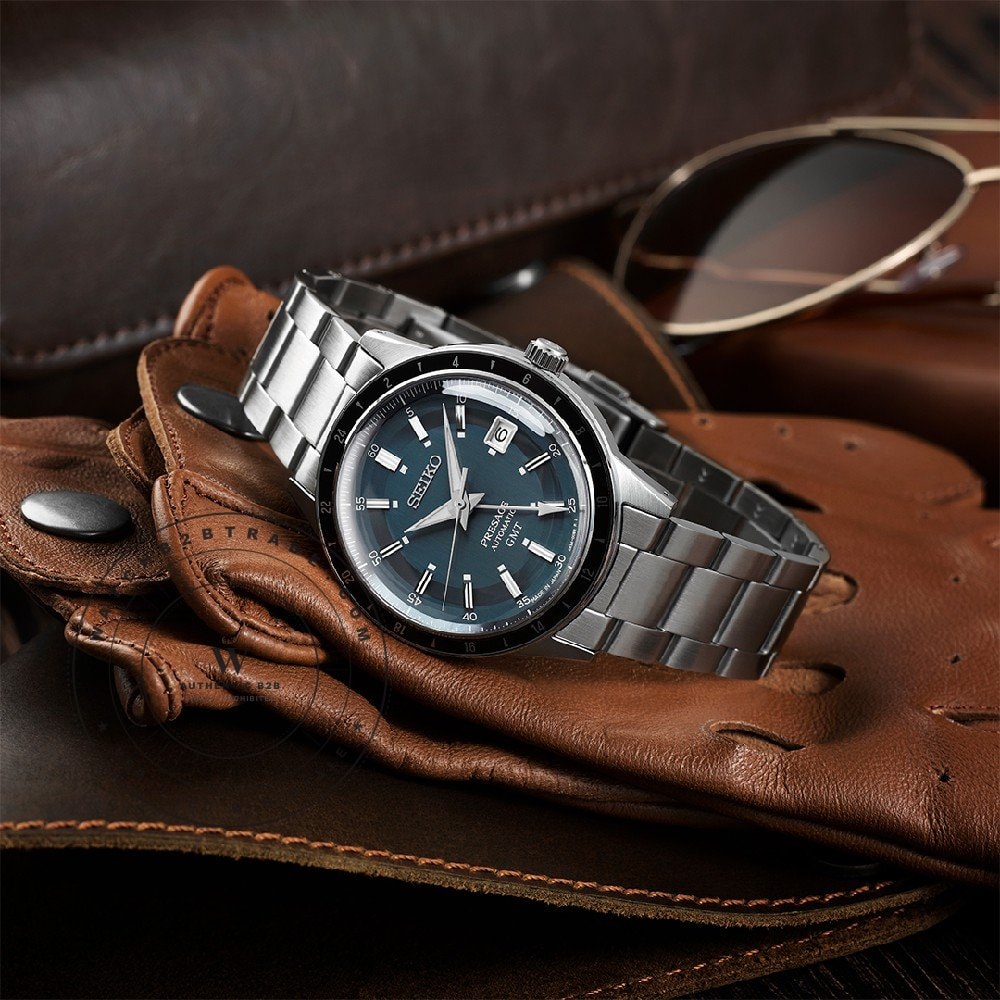 Seiko Presage SSK009J1 Presage - Style 60’s Watch SSK009J1 - Angle 3