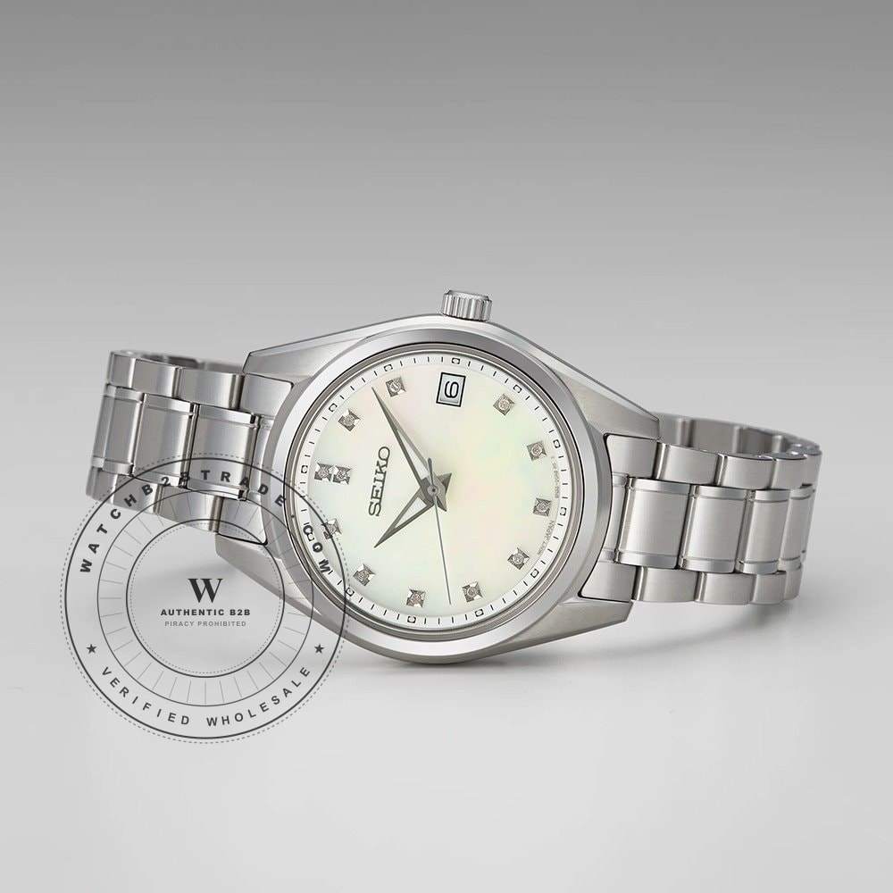 Seiko SUR579P1 Diamonds Watch SUR579P1 - Angle 4