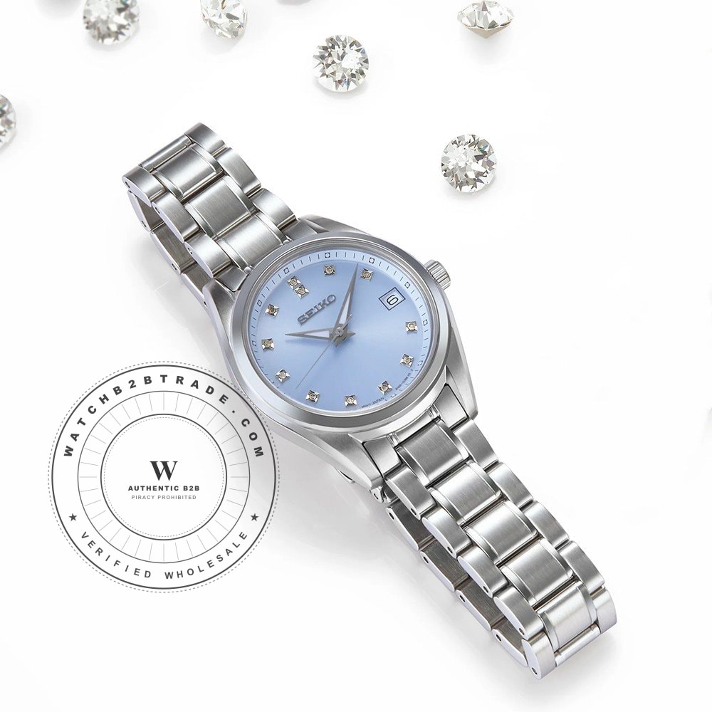 Seiko SUR581P1 Diamonds Watch SUR581P1 - Angle 4