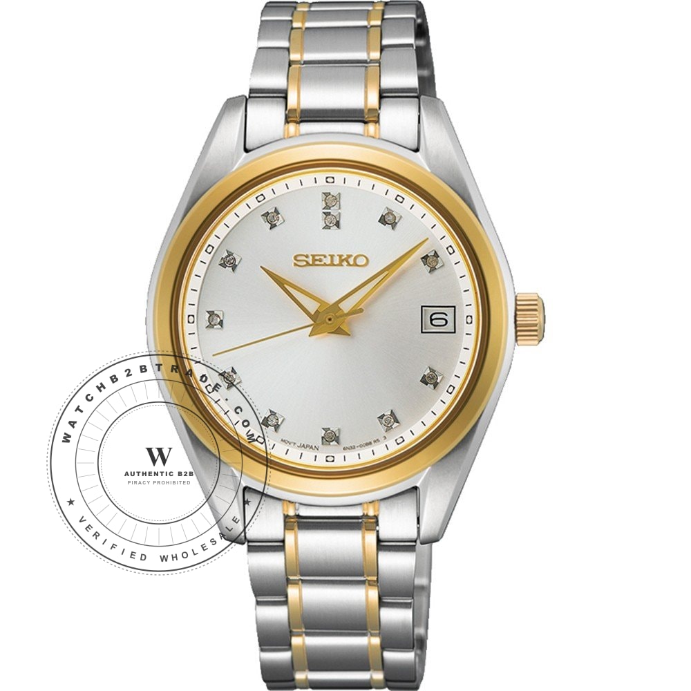 Seiko SUR582P1 Diamonds Watch (SUR582P1) - Wholesale Luxury Timepiece