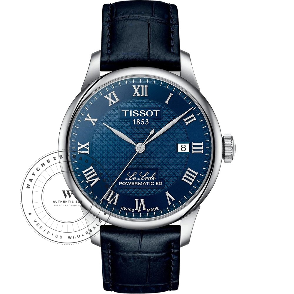 Tissot Le Locle T0064071604300 Le Locle - Powermatic 80 Watch (T0064071604300) - Wholesale Luxury Timepiece