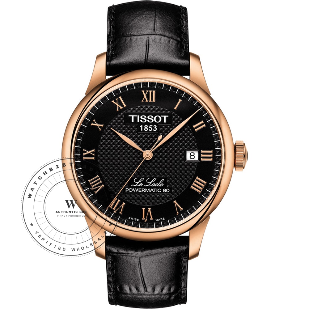 Tissot Le Locle T0064073605300 Le Locle - Powermatic 80 Watch (T0064073605300) - Wholesale Luxury Timepiece