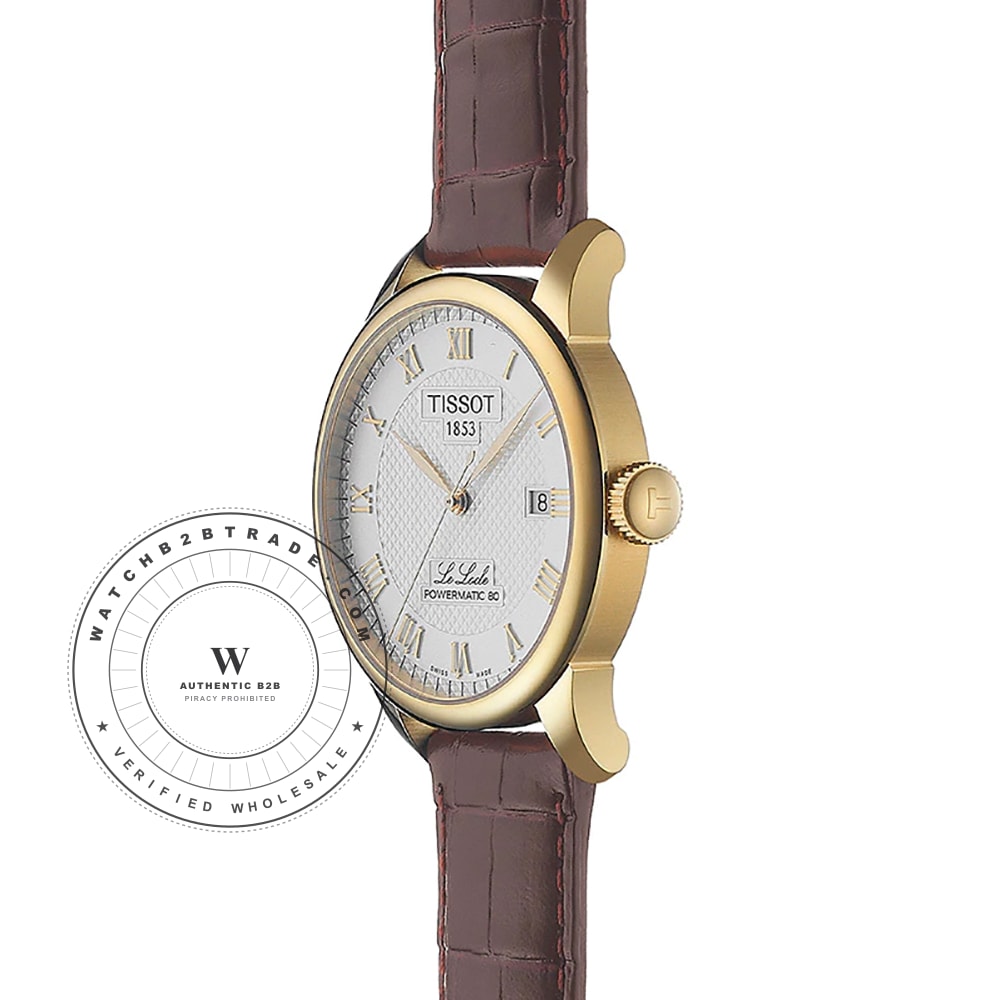 Tissot Le Locle T0064073626300 Le Locle - Powermatic 80 Watch T0064073626300 - Angle 2